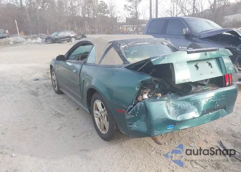 2000 Ford Mustang из США, поврежденный, VIN 1FAFP4447YF206795